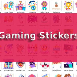 200+ Gaming Stickers For Whatsapp Download